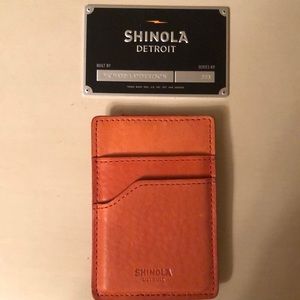 Shinola Magnetic Money Clip Card